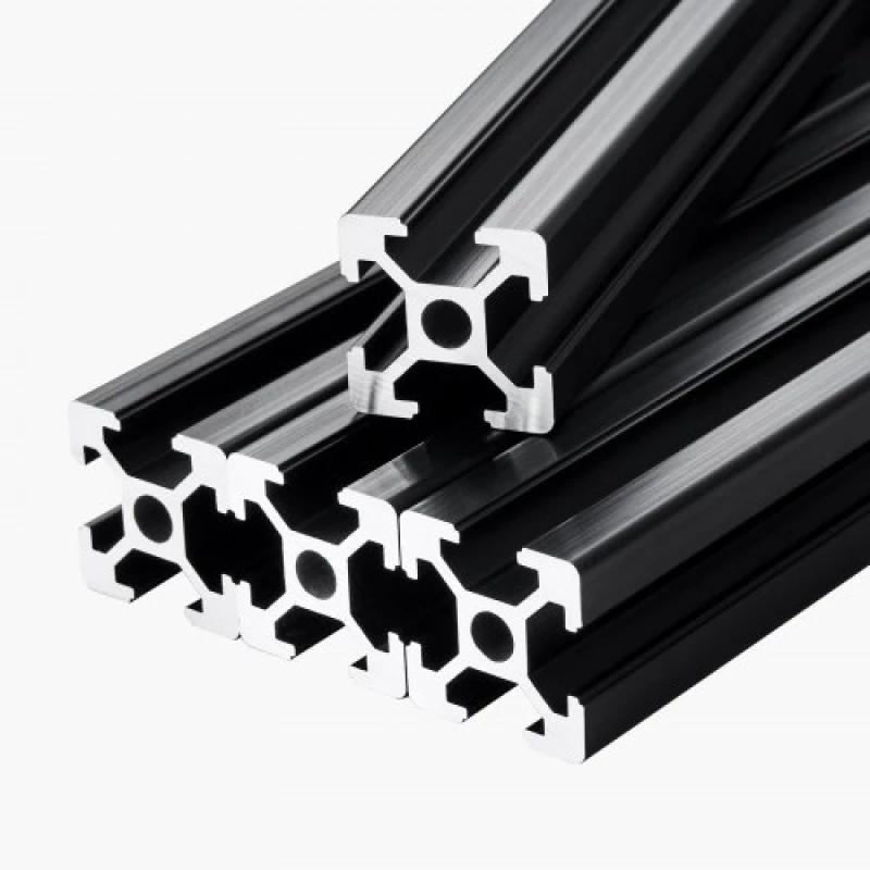 VEVOR 4PCS 47.2 in (1200mm) T Slot 2020 Aluminum Extrusion Anodized Linear Rail