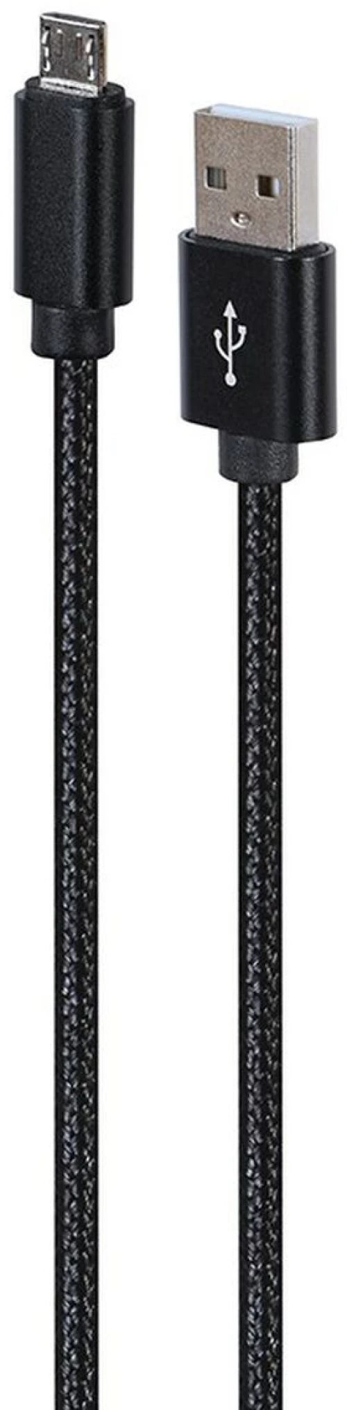 Micro USB Καλώδιο σε USB GEMBIRD CCDB-mUSB2B-AMBM-6 Μαύρο 1,8 m
