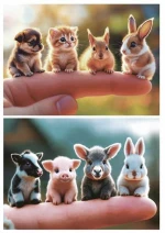 Παζλ Educa Baby Animals (x2)