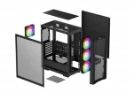 Κουτί Μέσος Πύργος ATX DEEPCOOL R-CC560-BKAMA4-G-2 Μαύρο Πολύχρωμο