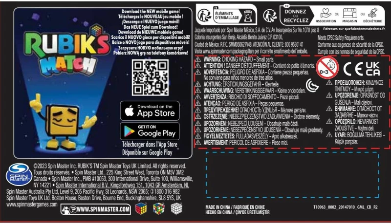 Εκπαιδευτικό παιχνίδι Spin Master Rubiks