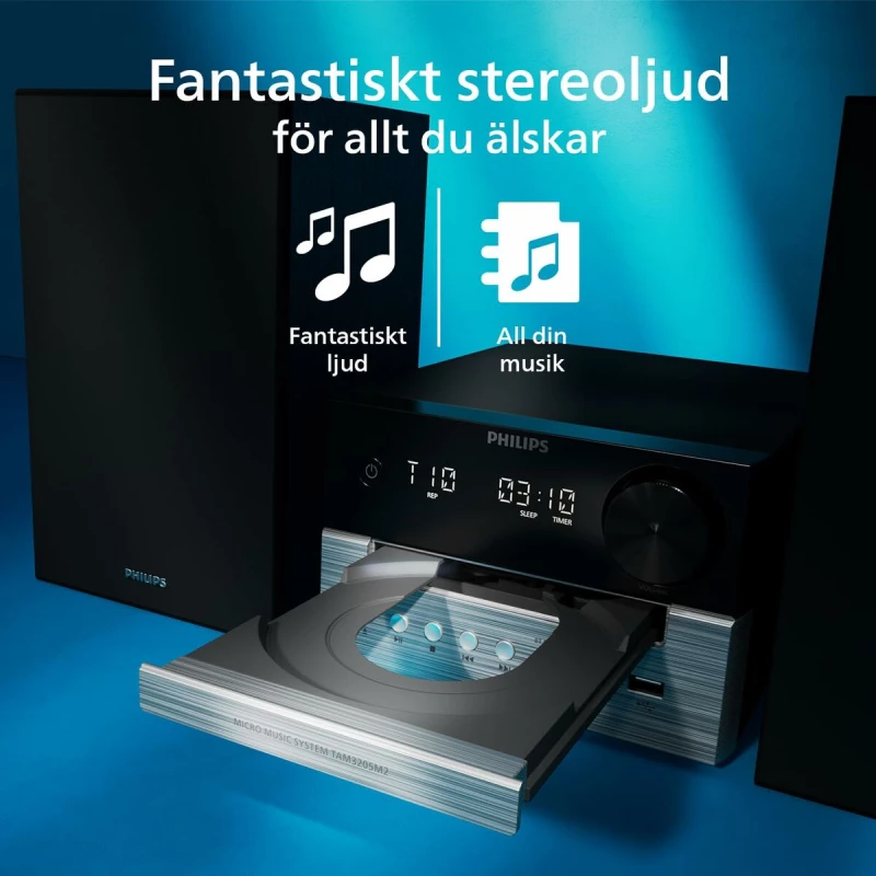 Mini HiFi Philips TAM3205M2/12