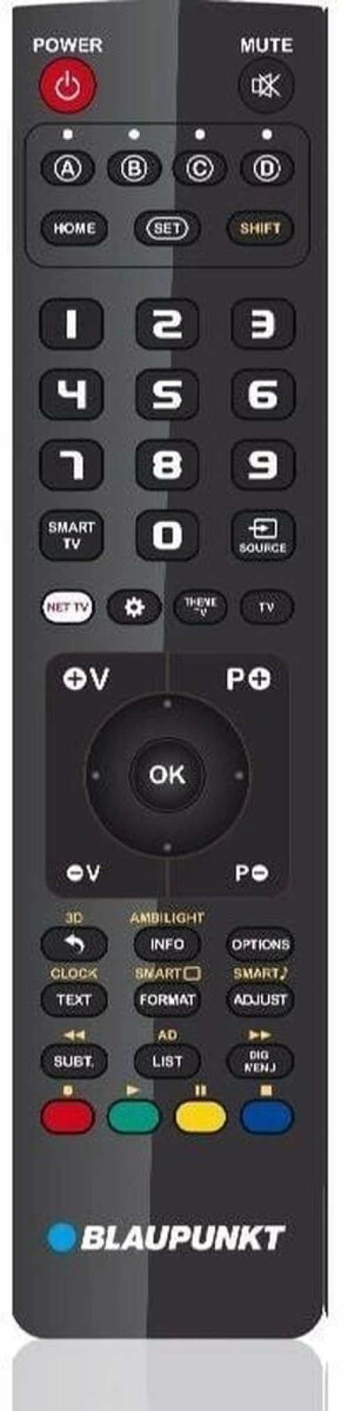 Καθολικό Τηλεχειριστήριο Blaupunkt BP3004 Philips