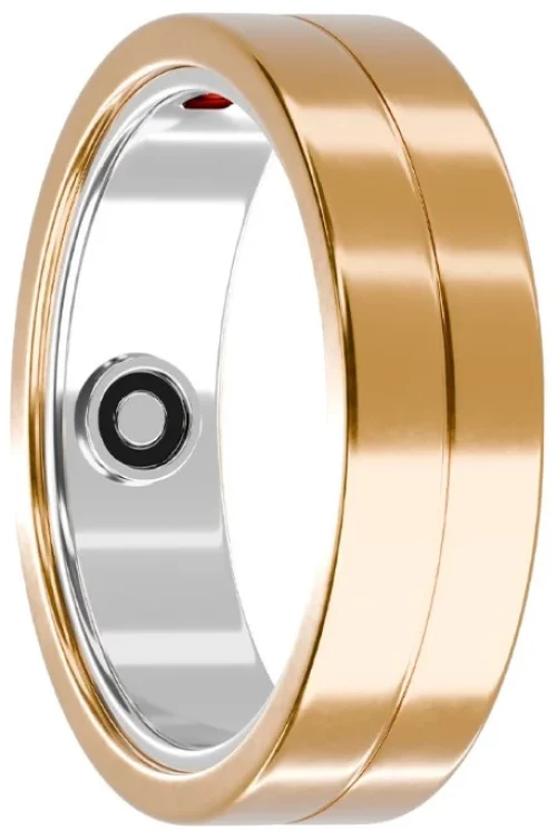 MaxCom MRing MR100 22.3mm Αδιάβροχο με Παλμογράφο Χρυσό