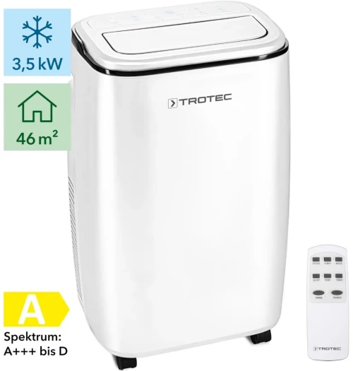 Trotec PAC 3500-S Φορητό Κλιματιστικό μόνο Ψύξης 12000 BTU 3500 W