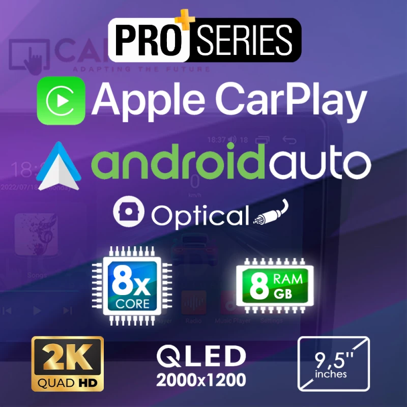 CARMEDIA CMDU8095-13 PRO PLUS TABLET 9.5'' OEM OPEL ALL 2004-2014 SILVER