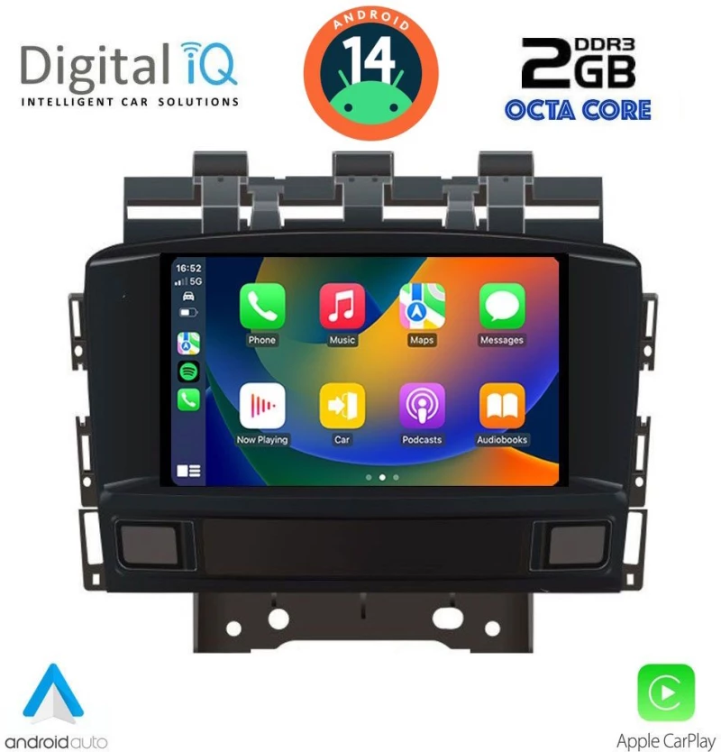 DIGITAL IQ MSF 372_CPA (7” DECK) MULTIMEDIA SYSTEM for OPEL ASTRA J mod. 2010-2016