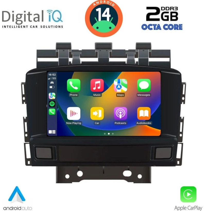 DIGITAL IQ MSF 372_CPA (7” DECK) MULTIMEDIA SYSTEM for OPEL ASTRA J mod. 2010-2016