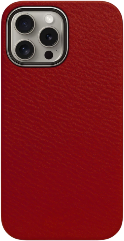 Θήκη σιλικόνης TPU Ultra Slim 0.3mm Soft Mat για Apple iPhone 16 Pro - Κόκκινο