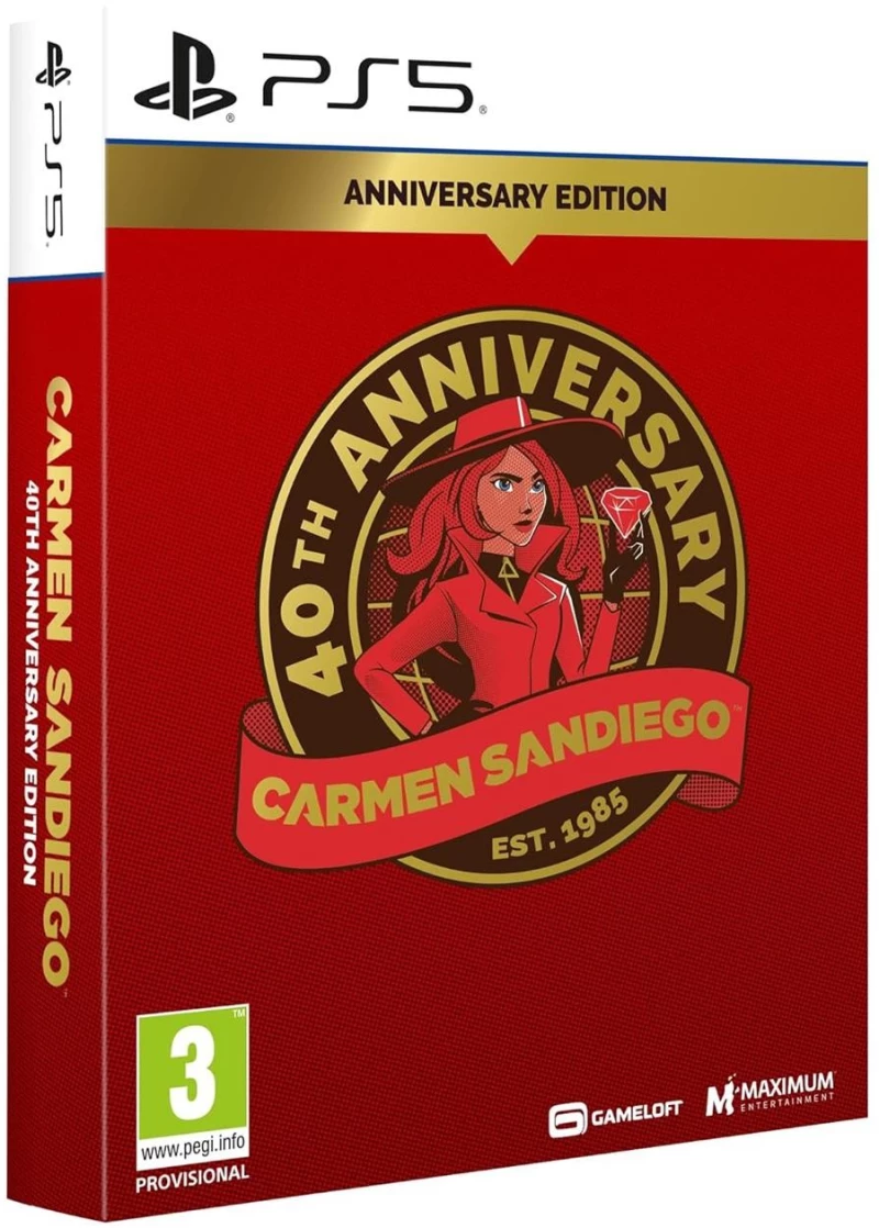 PS5 Carmen Sandiego: 40th Anniversary Edition