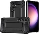 Θήκη Hurtel Hybrid Back Cover Σιλικόνης για Samsung Galaxy A56 - Μαύρο