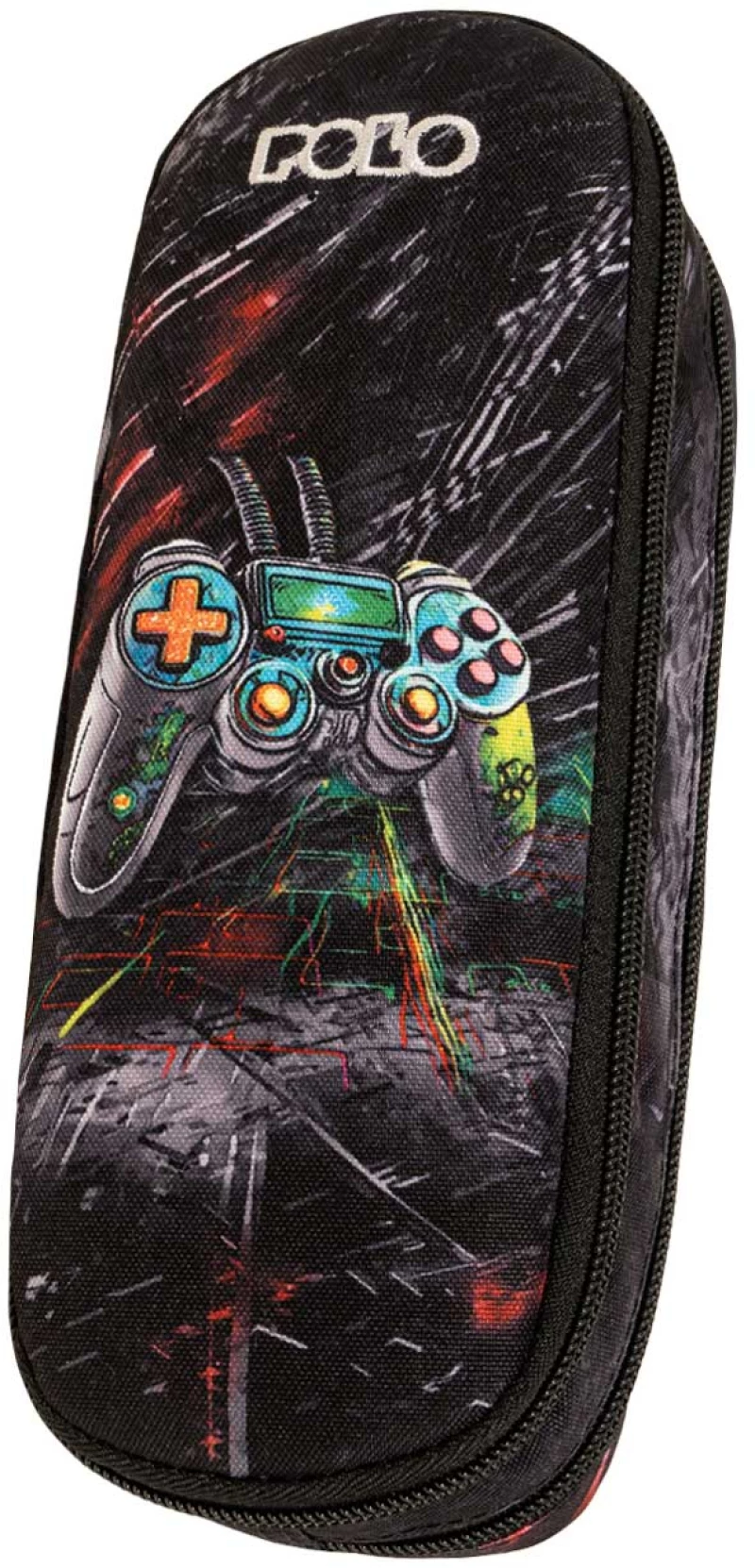 Κασετίνα Με Δύο Θήκες Polo Growly Gaming Πολύχρωμη 937058-8358