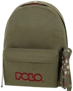 Σχολική Τσάντα Πλάτης Polo Original Scarf Χακί 901135-6533