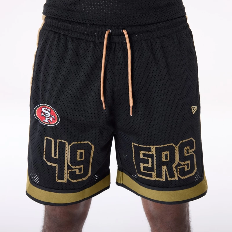 NEW ERA NFL GRPHC SHORT SAF49E  BLK 60596398 NEW ERA Μαύρο