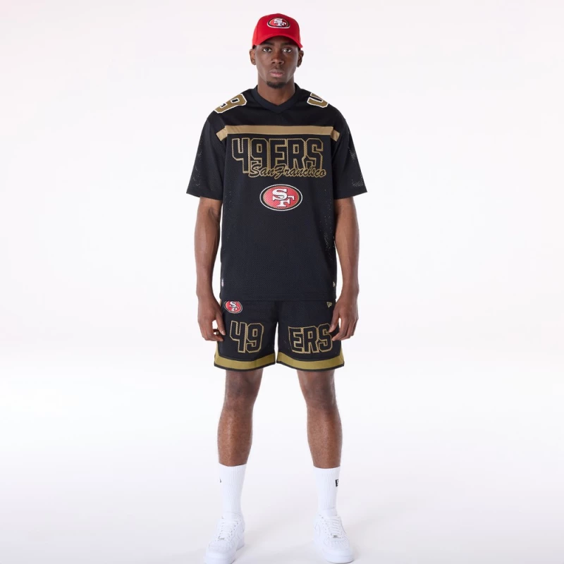 NEW ERA NFL GRPHC SHORT SAF49E  BLK 60596398 NEW ERA Μαύρο