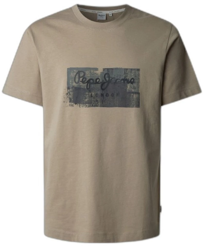 Pepe Jeans DALTER TEE ΜΠΛΟΥΖΑ ΑΝΔΡΙΚΟ PM509780-836 PEPE JEANS Μπεζ