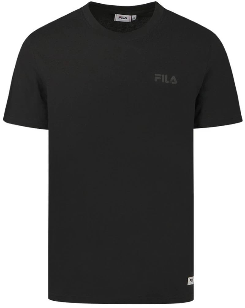 FILA T-Shirt Short Slv APCDMS25003 APCDMS25003-BLACK FILA Μαύρο