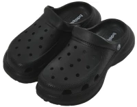 BODY ACTION WOMEN'S ALL TERRAIN SLIDERS 091505-01 091505-01-BLACK BODY ACTION Μαύρο