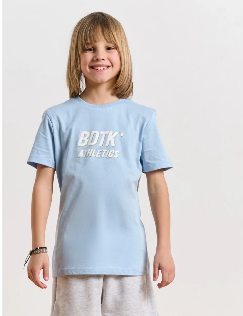 BDTK Παιδικό κοντομάνικο t-shirt για αγόρια CO-ORDS MiniMe 1251-753128 1251-753128-00454 BODY TALK Λευκό