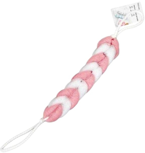 Σφουγγάρι μπάνιου πλάτης δίχτυ - Pink - 24972