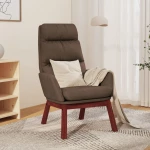 vidaXL Πολυθρόνα Relax Taupe Υφασμάτινη