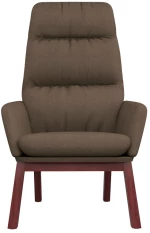 vidaXL Πολυθρόνα Relax Taupe Υφασμάτινη