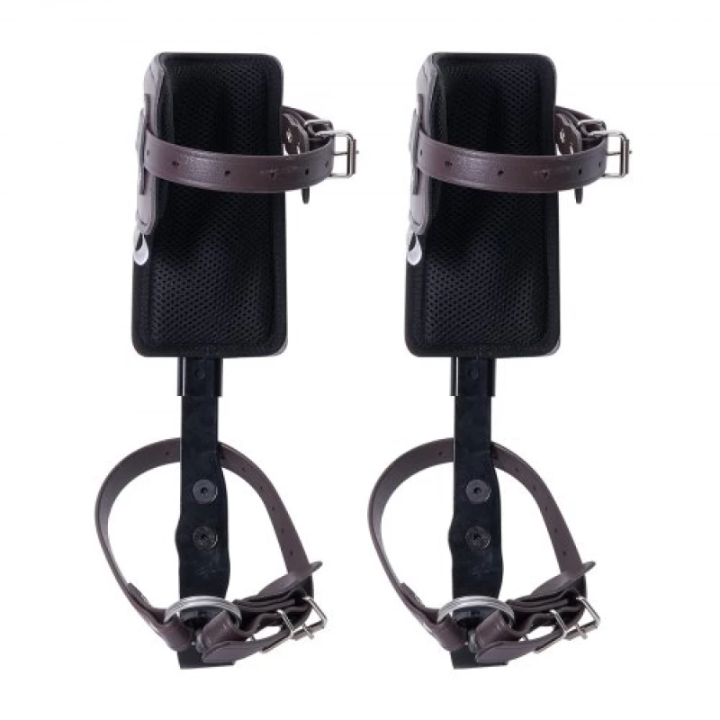 VEVOR Tree Climbing Spikes Climbing Spurs Alloy Steel Arborist Equipment Brown