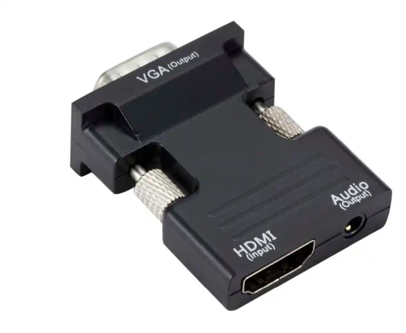 Αντάπτορας HDMI (F) Σε VGA (M) Με 3.5mm Audio Μαύρο (CAB-H120)