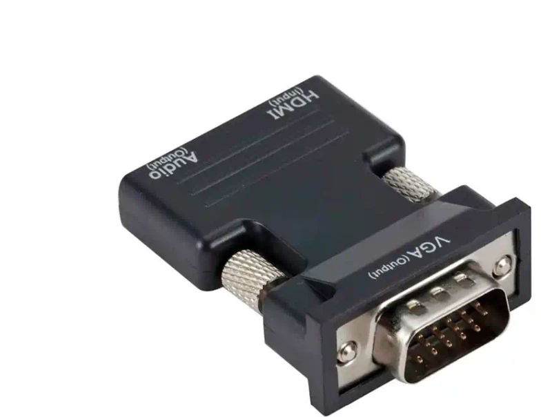 Αντάπτορας HDMI (F) Σε VGA (M) Με 3.5mm Audio Μαύρο (CAB-H120)