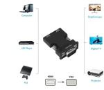 Αντάπτορας HDMI (F) Σε VGA (M) Με 3.5mm Audio Μαύρο (CAB-H120)