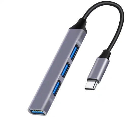 Αντάπτορας USB-C Σε USB 3.0 Γκρι (PT-1113)