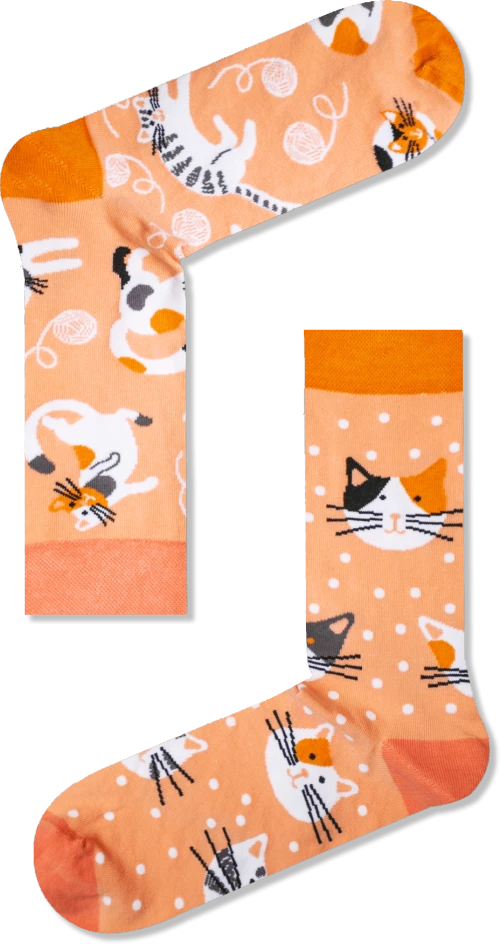 Unisex Κάλτσες Happy Cat