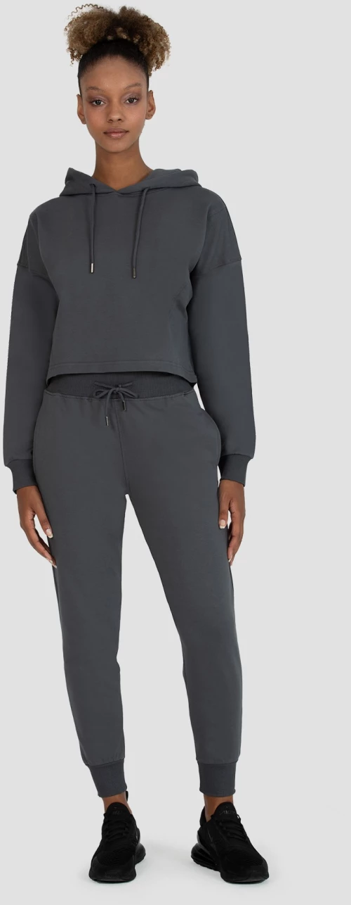 Γυναικεία Φόρμα Jogger Carrot Dark Grey