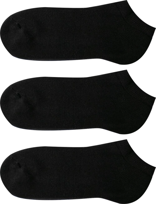 Σετ Κάλτσες Σοσόνι Πετσετέ Μαύρο 3-6 Ζεύγη