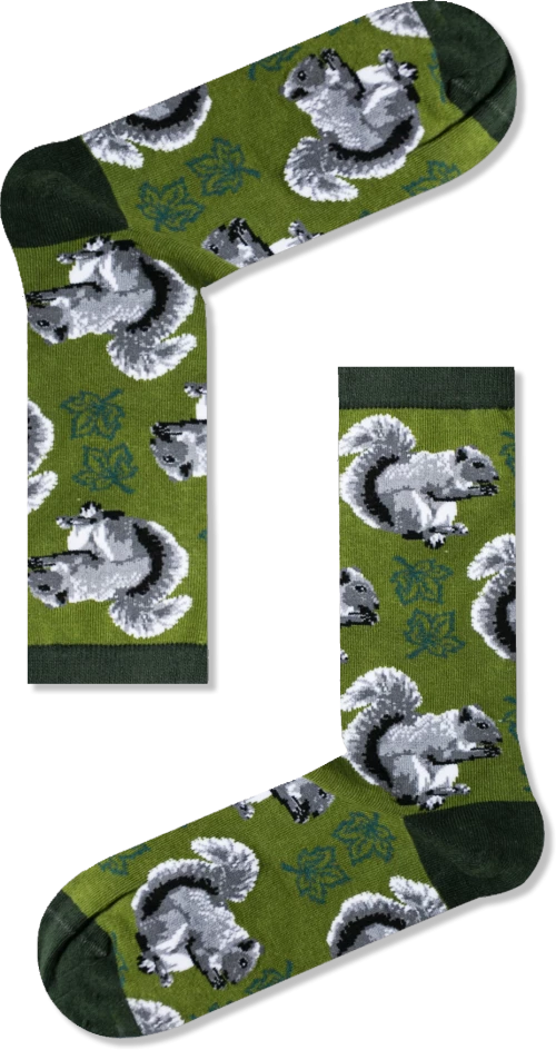 Unisex Κάλτσες Squirrel