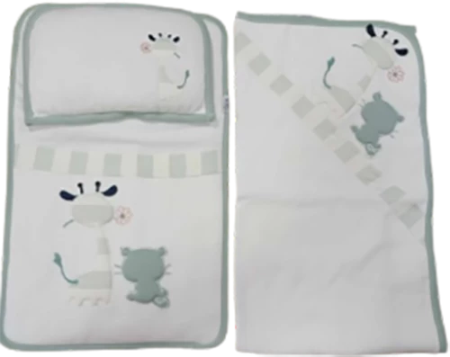 Σετ Κλινικής 3τμχ. GIRAFFE (Mint)