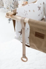 Kρεμαστή Κούνια WOODEN (Mπεζ)