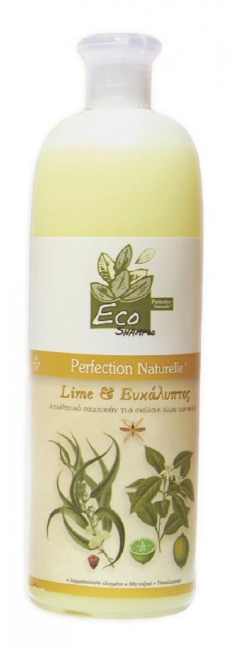 Perfection Naturelle Eco Σαμπουάν 3σε1 Lime & Ευκάλυπτος 750ml - 750ml
