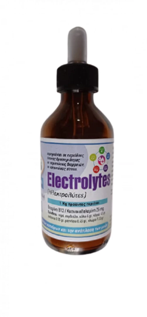 Evia Parrots Hylectrolites (Ηλεκτρολύτες) - 15ml