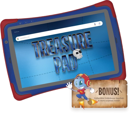 Kiddoboo Tablet TreasurePad + Kiddobooer figure