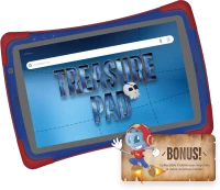 Kiddoboo Tablet TreasurePad + Kiddobooer figure