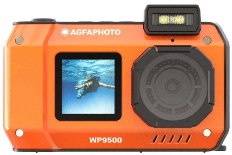 AgfaPhoto Φωτογραφική Μηχανή Realishot WP9500 24MP orange