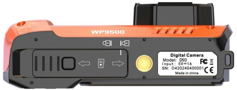 AgfaPhoto Φωτογραφική Μηχανή Realishot WP9500 24MP orange