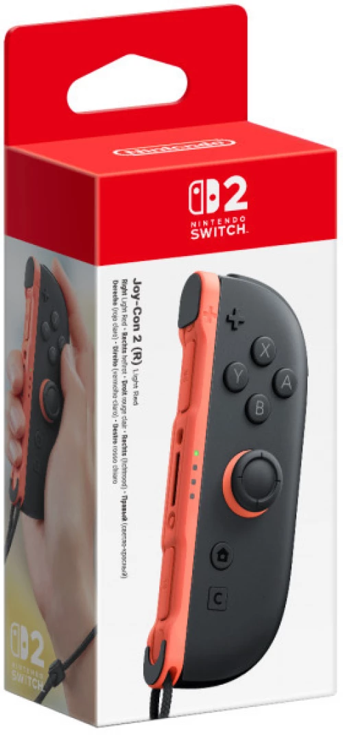 Nintendo Ασύρματο Gamepad Joy-Con 2 (R) Light Red
