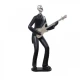 Διακοσμητική Φιγούρα Πολυρητίνης "Κιθαρίστας" 27x9cm Μαύρο