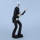 Διακοσμητική Φιγούρα Πολυρητίνης "Κιθαρίστας" 27x9cm Μαύρο