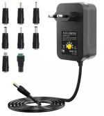 Ρυθμιζόμενο Τροφοδοτικό 3–12V 30W Universal με 8 Αντάπτορες Σύνδεσης - Arrango AT49069