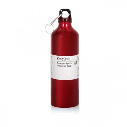 400ml Ανοξείδωτο Αθλητικό Μπουκάλι Θερμός 17x6.5cm - Κόκκινο