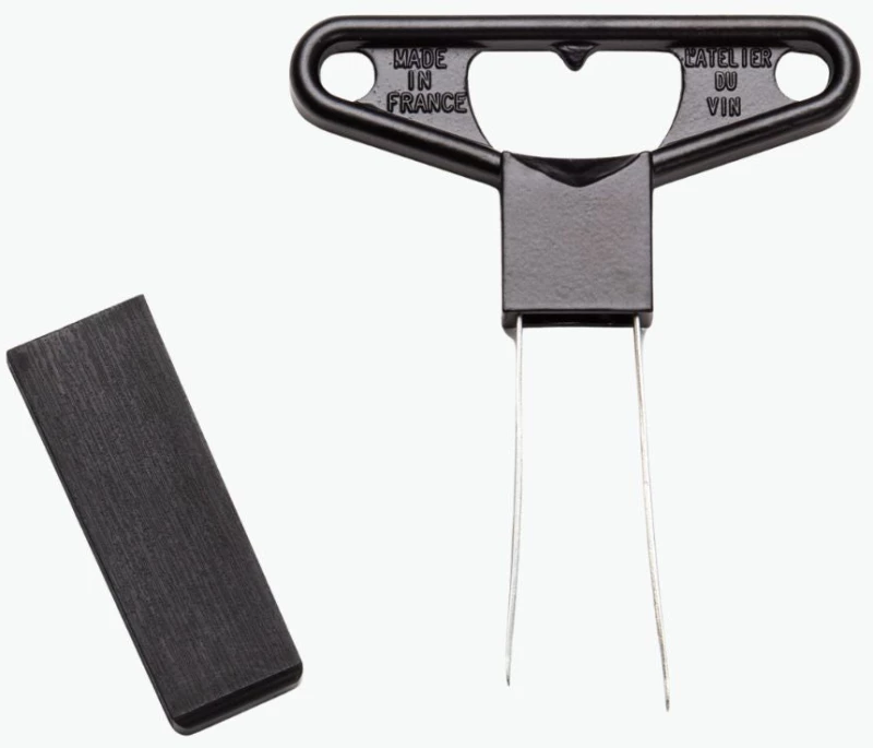 L' Atelier Du Vin Bilame Corkscrew Black Metal