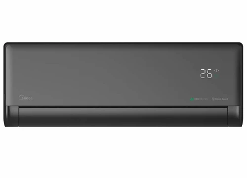 Midea Solstice EZB-12RD6-I/EZ-12RD6-O Black Κλιματιστικό Inverter 12000Btu AI EcoMaster